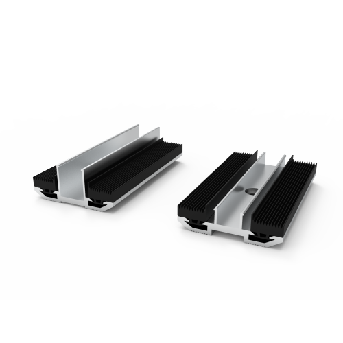 Мантаж канцавога заціску з тонкай плёнкі сонечнай батарэі