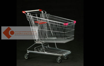 Oem Lightweight Wire Shopping Trolley Extra Large Shopping Cart 120l