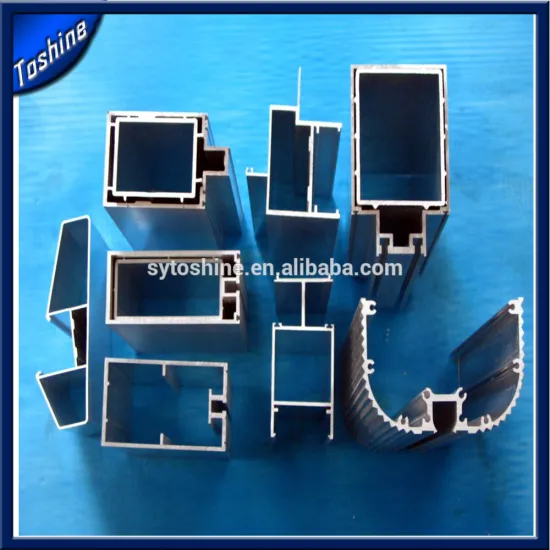 aluminium curtain section