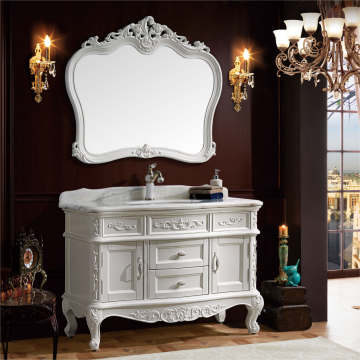 Foshan Wholesale American Style White Bathroom Vanities