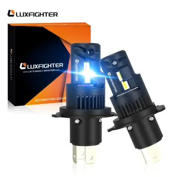 LUXFIGHTER Super Bright LED Headlight Bulb H4/H7 100W 6500K