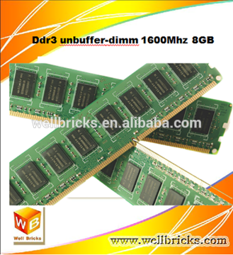 Desktop 8gb ddr3 ram 1600Mhz memory module