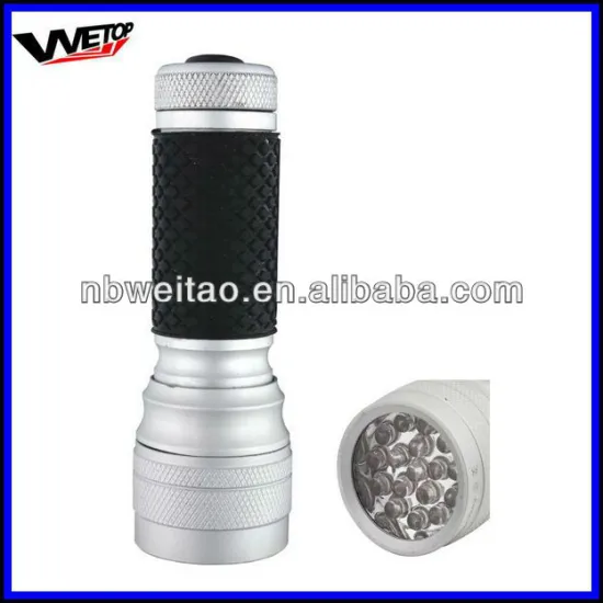 17pcs aluminium LED flashlight