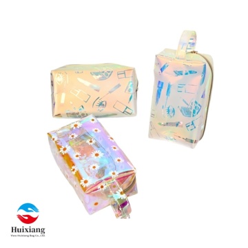 Bolsa de maquillaje octogonal de TPU