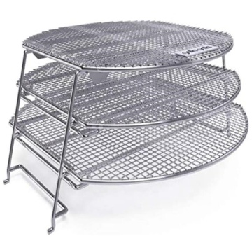 3-Tier Slide-Out Shelves Pellet Grill ExpansionAccessory for Smokers - GrillaGrills