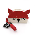 Custom cool cat PU coin purse