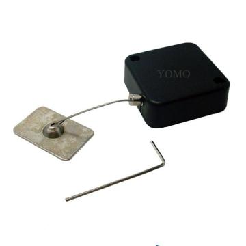 Square-Shaped Anti-Theft Recoiler with Metal Square Viscous Plate End