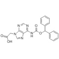 (6-BENZHYDRYLOXYCARBONYLAMINO-PURIN-9-YL) -ACETZUUR CAS 186046-80-0