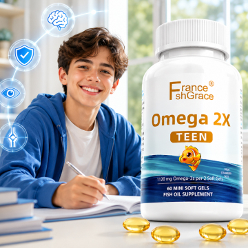 Shecome Omega 2X Fish Oil Softgels Heart Brain