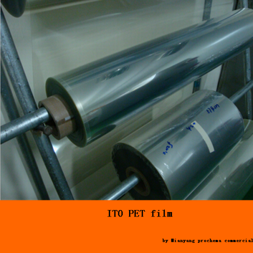 Ito Coated Pet Film For Led Glass