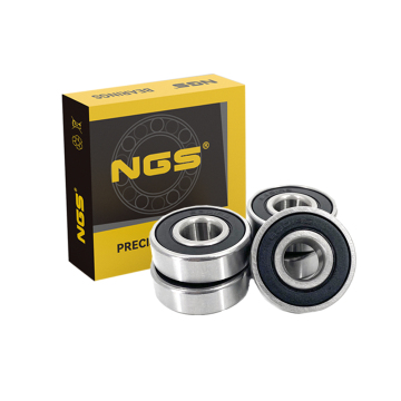 6201-2RS Double Rubber Sealed Deep Groove Ball Bearings 12x32x10mm