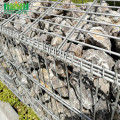 Gabion Basket Wall Dengan Pagar Di Atas