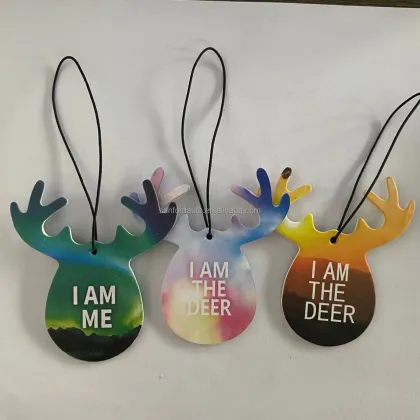 2023 Custom Car Air Freshener Hanging Scent Trees with Ice Logo