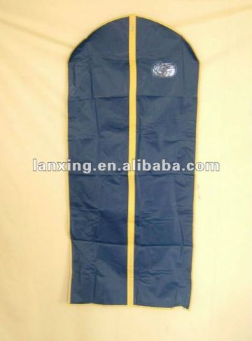 PEVA plastic zipper plastic garment bag