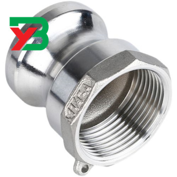 Stainless steel cam lock connector