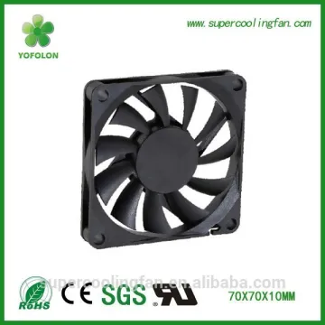70x70x10mm DC brushless cooling fan 12V 24V dc fan