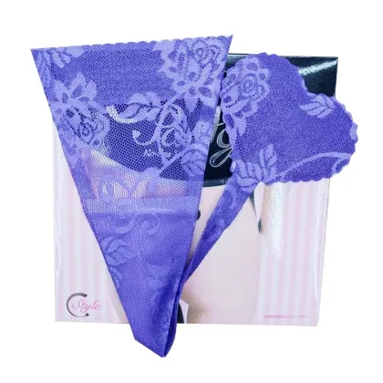 Sexy Lady Open Thong C String Adhesive Underwear