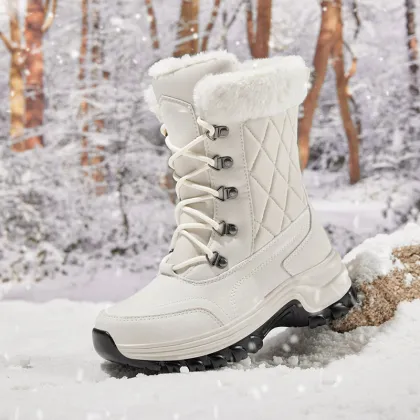 Trendy Warm Waterproof Snow Boots for Men and Women