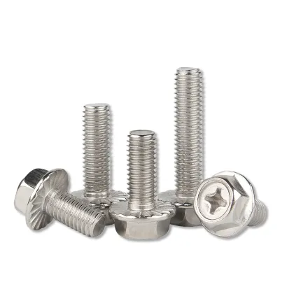 Black Stainless Steel Fasteners Hex flang Bolt
