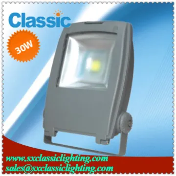 CE ROHS certificate outdoor COB 30W led flood lighting