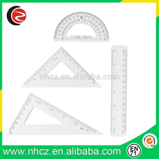 Promotional Plastic Rulers set