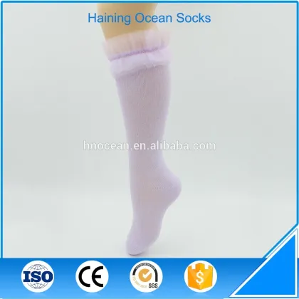 Hot sale fashion baby socks ruffle design hosiery short stockings