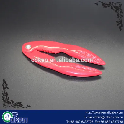 sea food cracker Crab Pliers Alloy , Red Electrostatic Enamel Finish Lobster Cracker