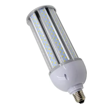 LED Corn Light Bulbs with various wattages and types including E27, E40, SMD 2835