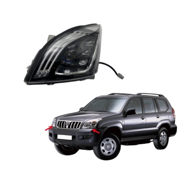 LUXESOEM LED Headlights for Toyota LAND CRUISER PRADO GRJ120 LC120 Daytime Running Lights