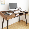 Scrivania per computer in legno con cassetto per l'home office