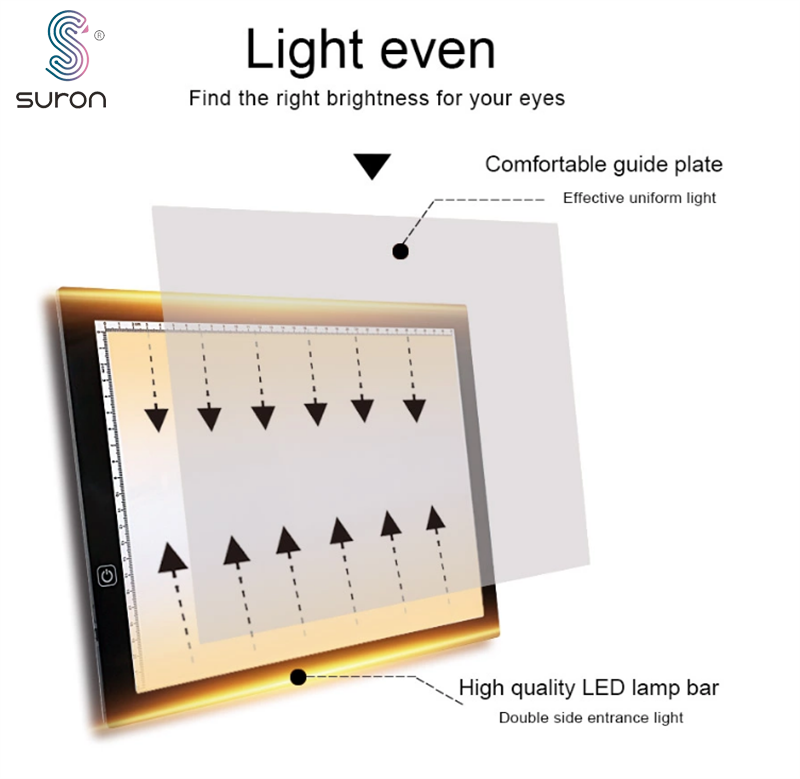 Suron Tracing Light Pad Art Board