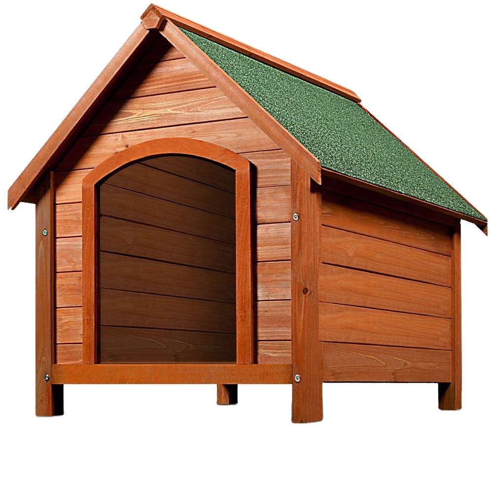 Waterproof outdoor large pet wooden house outdoor indoor