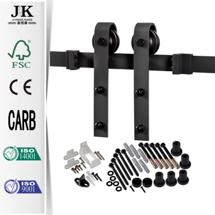 JHK-S02 Interior Barn Door Solid Barn Door  Finished Interior Barn Door