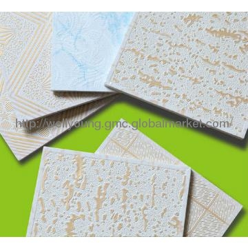 PVC laminate  ceiling tiles