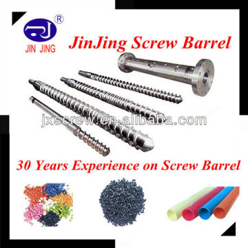 Vít đùn đơn và thùng cho PVC/PP/PLA/PS