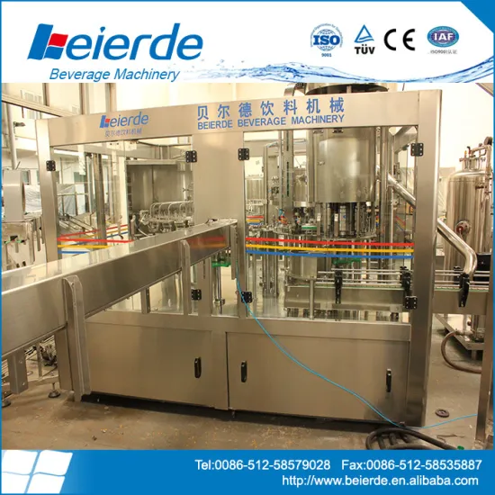 Carbon dioxide drink 3-In-1 liquid filling machine