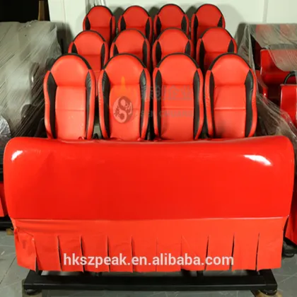 Amusement equipment electric 6seats cinema stimulator with PLC technology