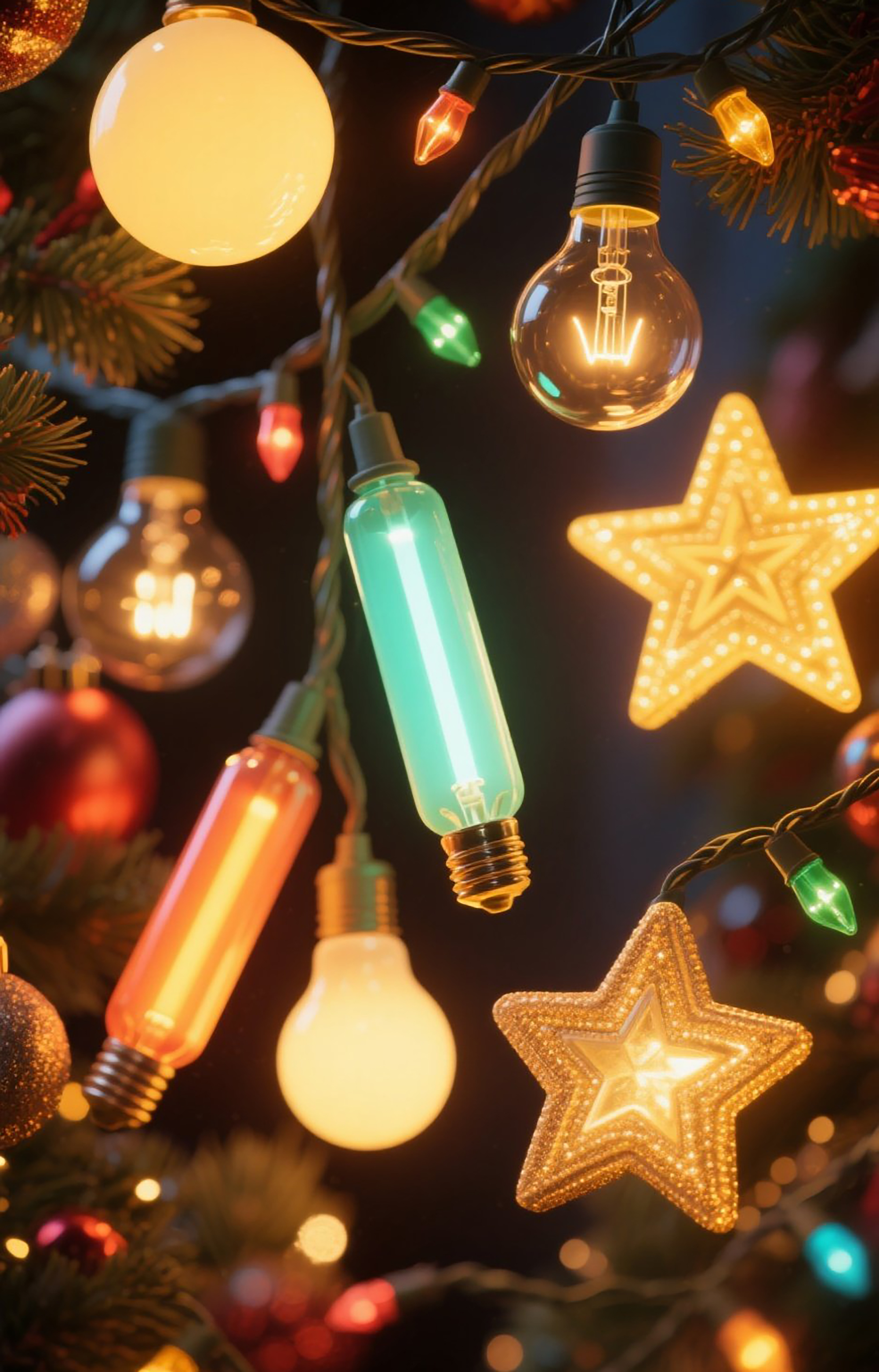 christmas snow globe lantern