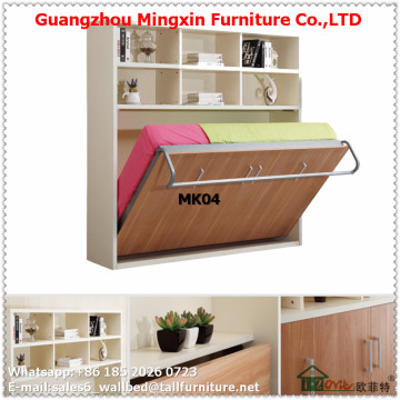 Fashion widely used indoor wall hanging bed single wall bed murphy bed