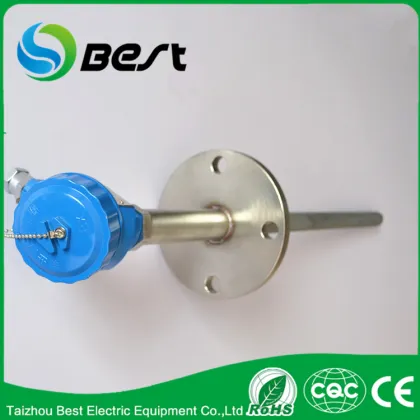 B/R/S type platinum-rhodium thermocouple fixed flange