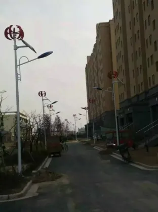 500W 12V Red Lantern Vertical Wind Turbine Generator