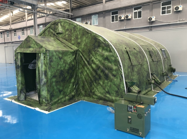 Aluminum tent