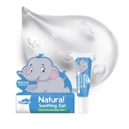 Pure Natural Soothing Gel for Baby Skin Relief and Calming