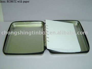 RG867Z - note tin box