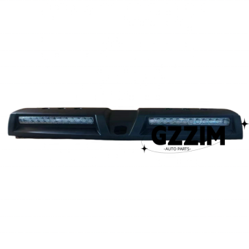 Triton L200 Matte Black Front Roof Spoiler Light