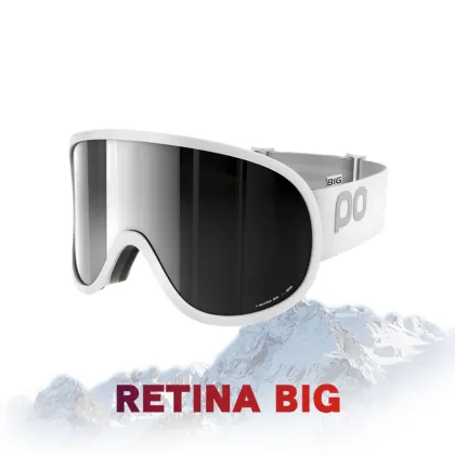 POC UV400 Protection Ski Mask: Big Face Ski Goggles for Men and Women - Anti-Fog Sports Eyewear for Outdoor Snowboarding