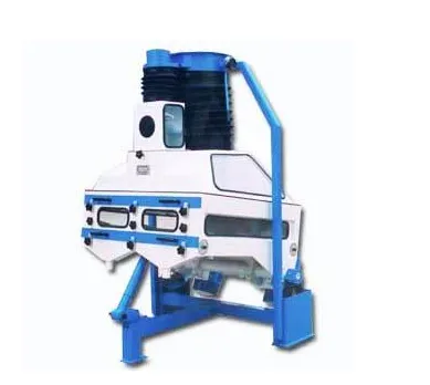 Grain destoner gravity machine