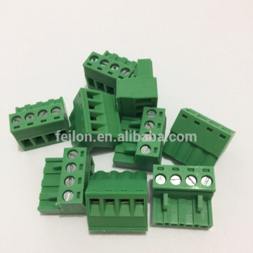 Equivanlent Phoenix MSTB 2.5 Screw Type Terminal Block Wire to Board Green Connector