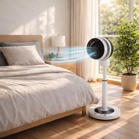 2026 New Remote Control Digital Air Circulator Fan