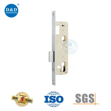Euro profile residential stainless steel narrow mortise lock